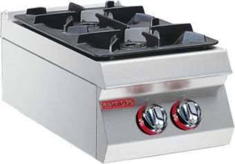 Плита газовая Angelo Po 0G0FA0 настольная с 2 конфорками – купить по цене завода