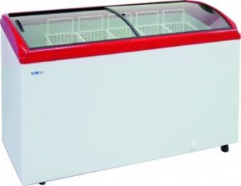 Ларь морозильный Cryspi (ITALFROST) CF400C ЛВН-400Г красный (5 корзин) – купить по цене завода