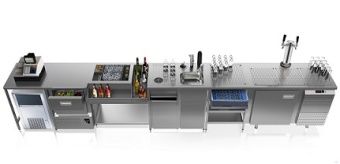 Барная станция Apach Chef Line LBСS204602S – купить по цене завода