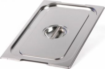 Крышка Luxstahl из нержавеющей стали для GN 1/1 с ручками [811-L] – купить по цене завода
