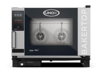 Пароконвектомат Unox XEBC-04EU-E1LM на 4 уровня 7,4кВт/ 220В электрический инжекторный – купить по цене завода
