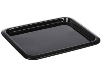 Гастроемкость керамическая Corone GN 1/2 330х268х20 мм черная [LQ-QK15076-K] – купить по цене завода