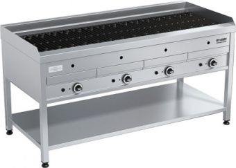 Гриль газовый Вулкан-Heidebrenner BPD 04K "УРАТМАН" арт.641284К комбинированный – купить по цене завода
