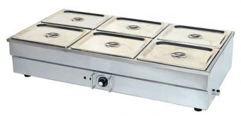 Мармит Kocateq BS6T настольный 6*GN1/2 – купить по цене завода