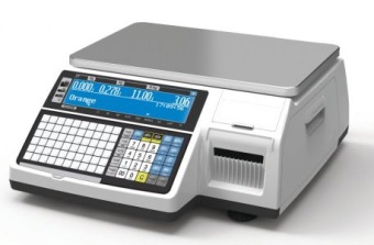 Весы торговые Cas CL3000-30B (TCP-IP) с печатью этикеток (120мм) без стойки – купить по цене завода