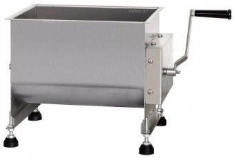 Фаршемешалка Kocateq FDH50 ручная 50 л с фиксированным бункером и c 2 осями – купить по цене завода