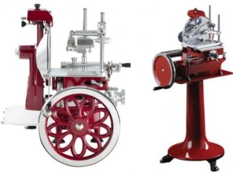 Слайсер RGV Style 900 300/S красный + ручка Flower Flywheel + подставка – купить по цене завода