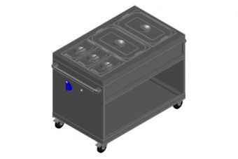Мармит электрический Abat ЭМП-70 передвижной 21000001635 – купить по цене завода