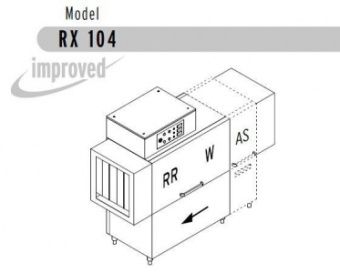 Машина посудомоечная Dihr RX 104 AS SX+DDE+XP+DR64 – купить по цене завода