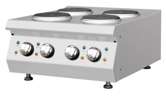 Плита электрическая Kocateq 1M0PE1 с 4 конфорками настольная – купить по цене завода