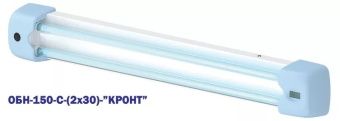 Облучатель ультрафиолетовый бактерицидный настенный (ОБН-150-1-2х30-"КРОНТ") – купить по цене завода